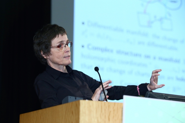 Prof. Claire Voisin, Professor and Chair in Algebraic Geometry, College de France