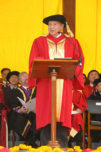 The 64th Congregation<br><br>Honorary doctorate Tung Chee-hwa
