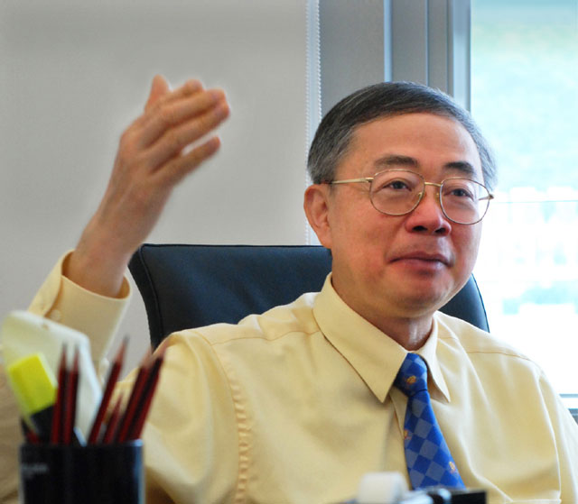 Prof. Gabriel Lau Ngar-cheung, AXA Professor of Geography and Resource Management, and director of the Institute of Environment, Energy and Sustainability, at The Chinese University of Hong Kong