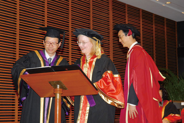 6th Honorary Fellowship Conferment Ceremony<br><br>Dr. Nancy E. Chapman