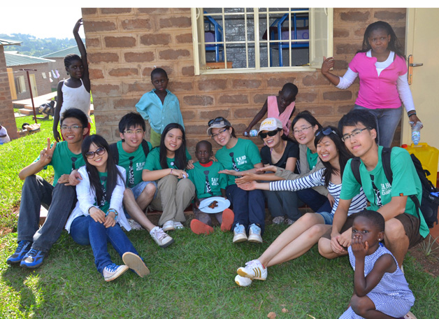 A group of students from S.H. Ho College went with the Vice-Chancellor to Wototo, Uganda, for a service tour in July 2011. They rendered much needed help to orphaned children and deprived women there, and were greatly impressed by the friendliness and the aspiration of the people they served.