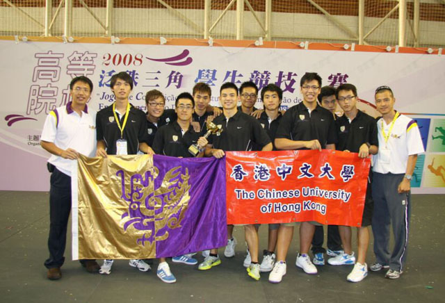 2008 Higher Educational Institutions Games' Challenge in Pearl River Delta Region<br><br>Group photo