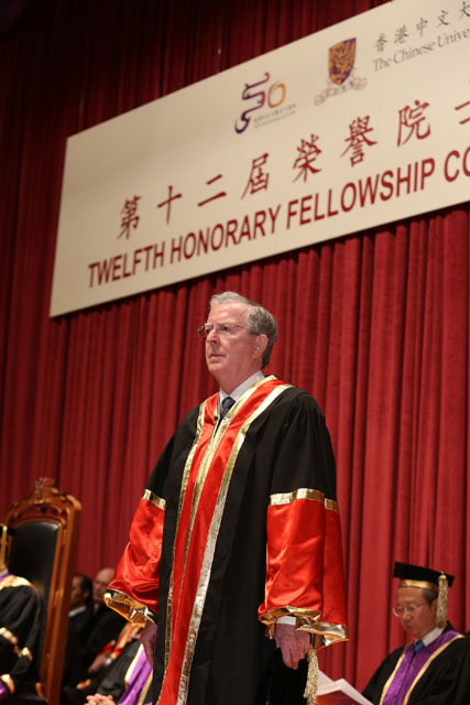 The 12th Honorary Fellowship Conferment Ceremony<br><br>Prof. Mike McConville