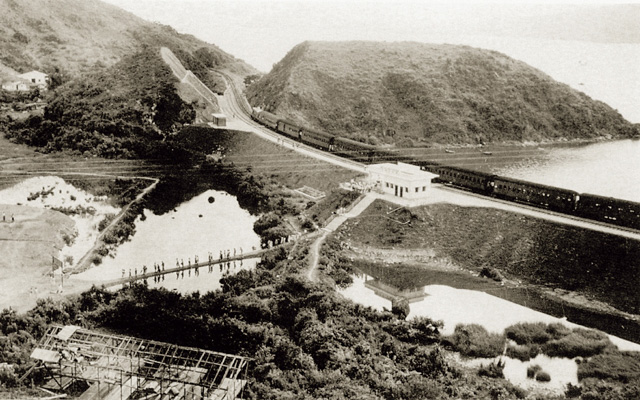 The track leading from the then Ma Liu Shui Station to the Chung Chi campus