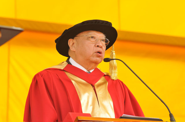 The 64th Congregation<br><br>Honorary doctorate Tung Chee-hwa
