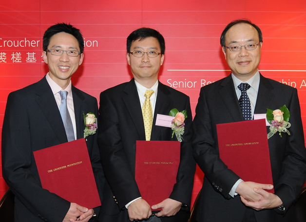 Three academics were made Senior Research Fellows by the prestigious Croucher Foundation in March 2011 for their respective achievements in computer science and medical research.