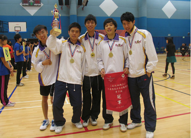 CUHK Athletes Sweep Championship in Contests<br><br>The CUHK men's table-tennis clinched the championship in the 15th Jackie Chan Challenge Cup Invitation Tournament.