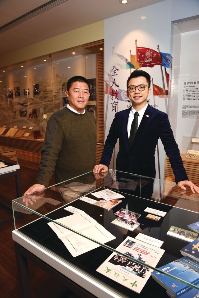 Stephen Li (left), Jeffrey Hui (right)