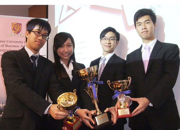 For the third year running, a team of Business Administration students won the prestigious HSBC University Management Challenge in November 2010 by proposing the best banking model for the Generation Y.