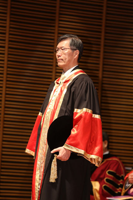第12届荣誉院士颁授典礼<br><br>李金汉教授