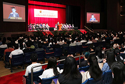 Welcome address to new students
